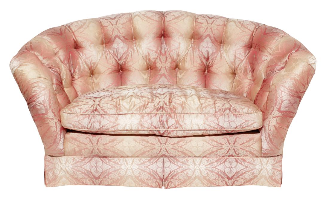 Decorator Upholstered Settee (1 of 9)