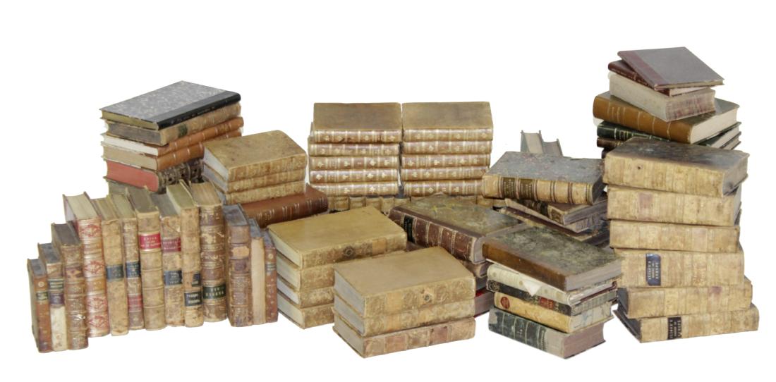 Assorted Antique Leather Bound Books (1 of 9)