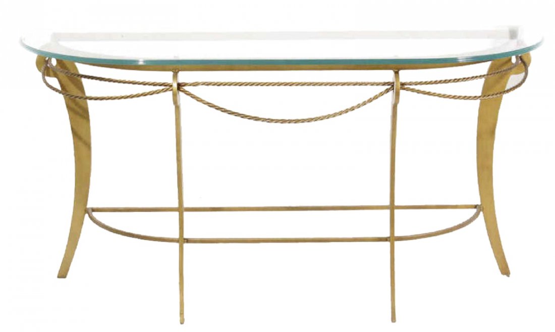 Gilt Iron Console Table (1 of 7)