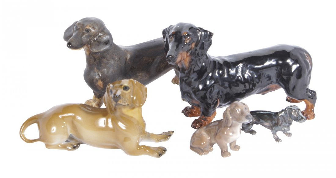 Five Dog Figures (1 of 8)