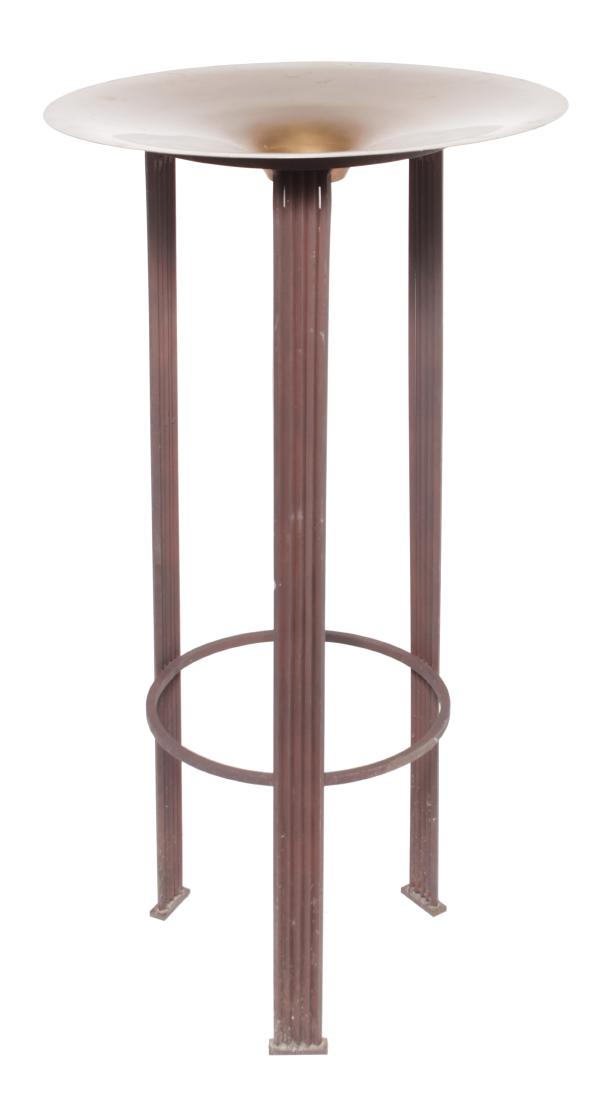 Contemporary Stand with Copper Insert (1 of 7)