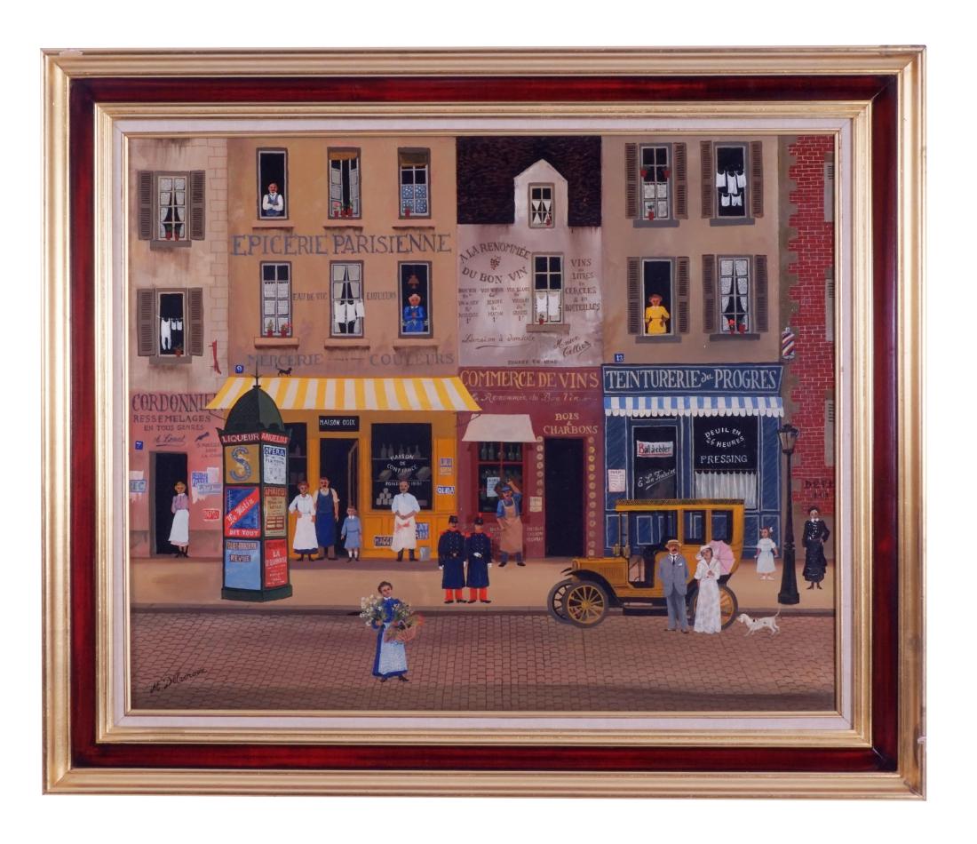 Michel Delacroix (French, 1933-)  Oil On Canvas (1 of 8)