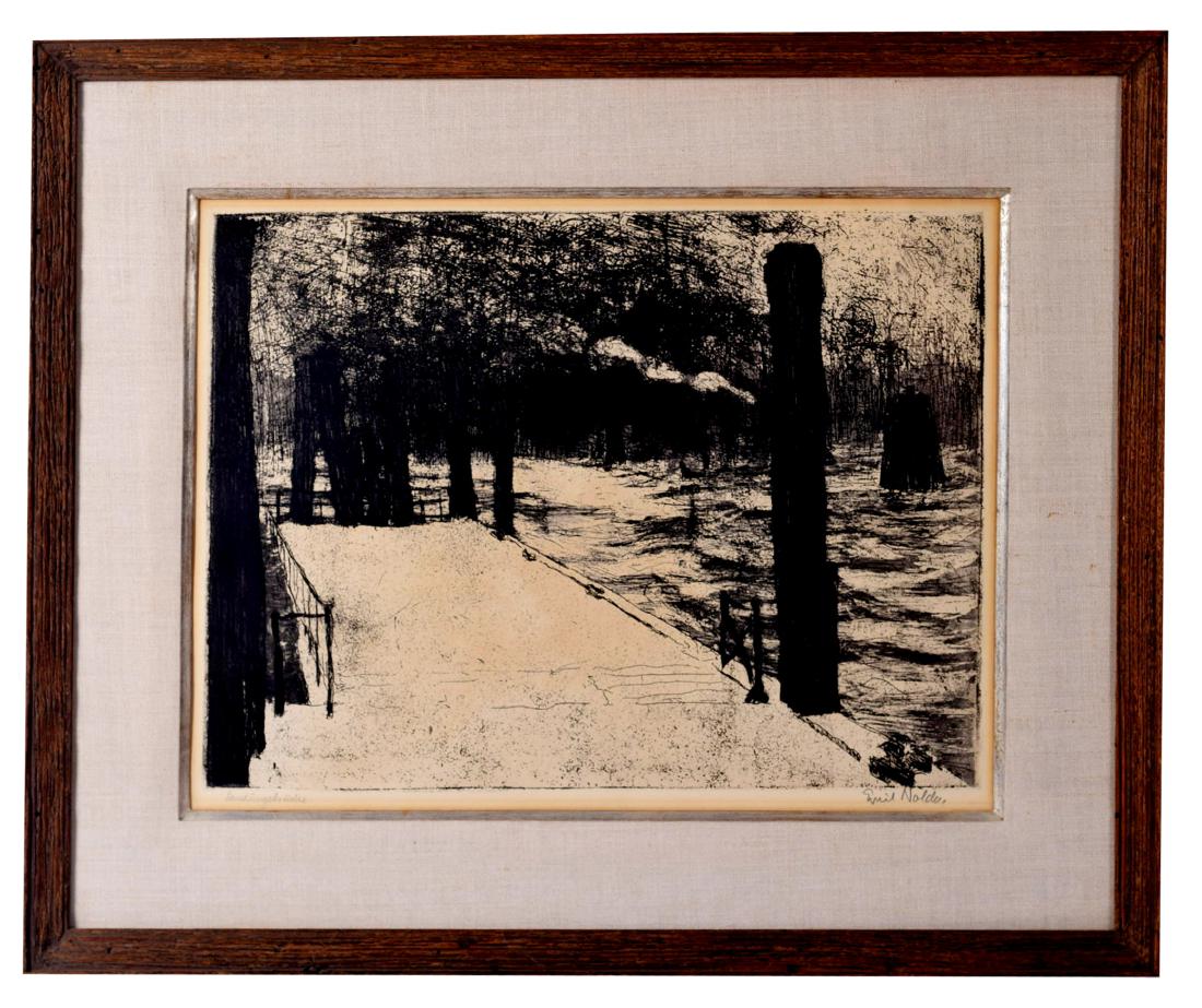 Emil Hansen Nolde (German, 1867-1956) Etching (1 of 11)