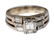 Ladies 14K Gold And Diamond Ring with Enhancers