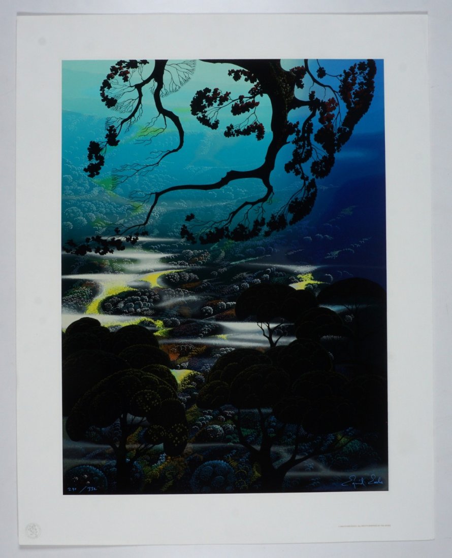 Eyvind Earle Serigraph "Days End" (1 of 4)