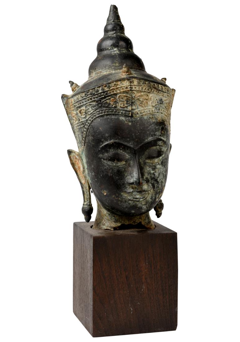 Bronze Buddha Head (1 of 7)