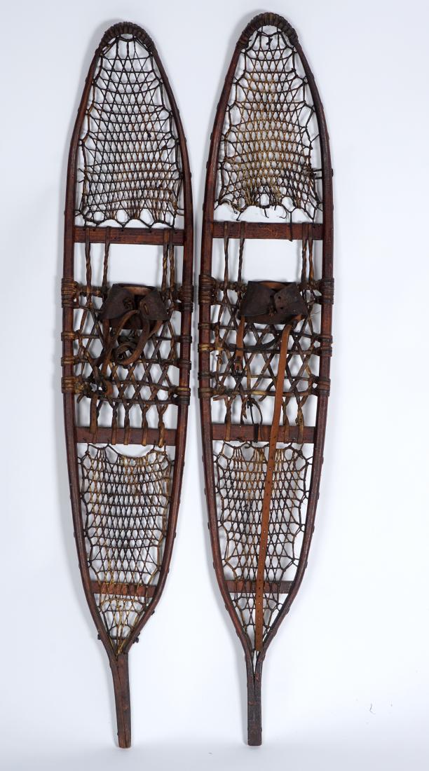 Pair Of Snow Shoes From Norway Maine (1 of 6)