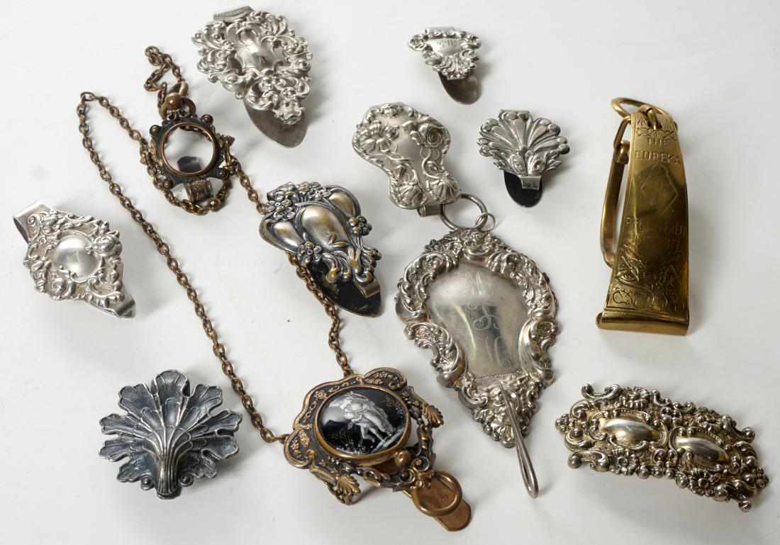 Gp Lot Belt Clips Mostly Sterling (1 of 7)