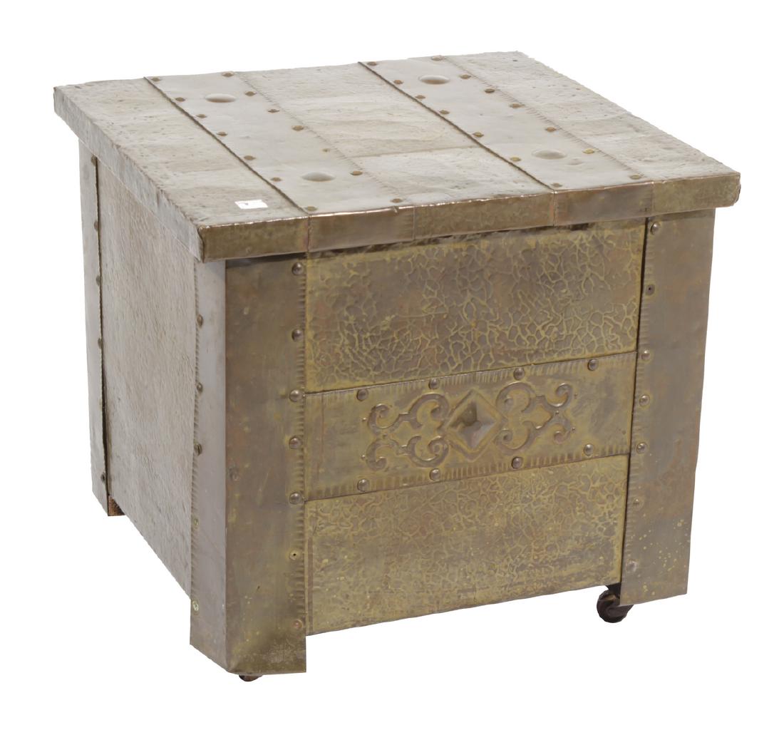 Small Brass Storage Chest (1 of 6)