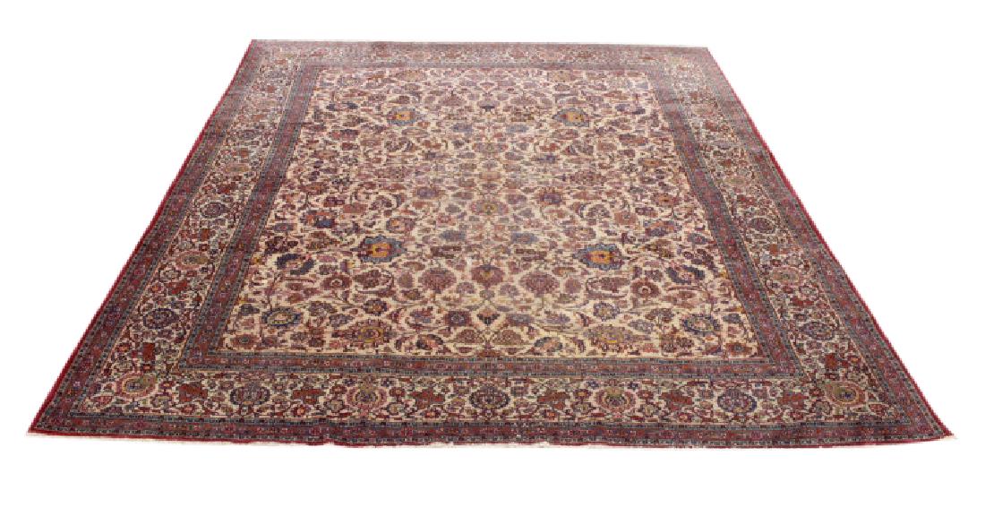 Semi Antique Kashan Carpet (1 of 6)