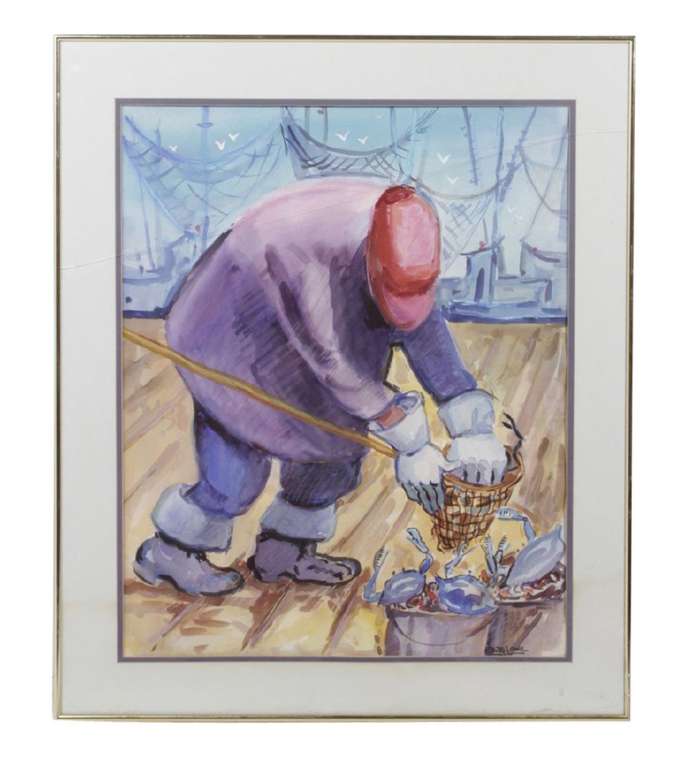 Betty Lowe Crab Lady on the Docks (1 of 5)