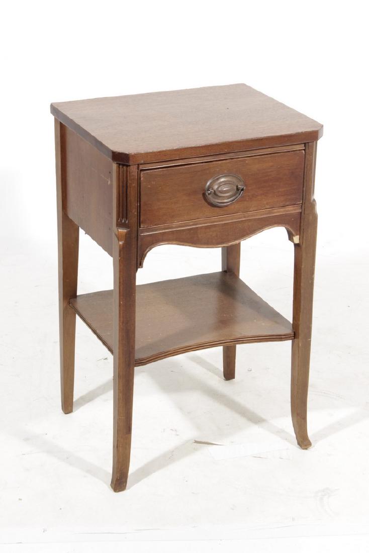 Mahogany Bedside Table (1 of 9)