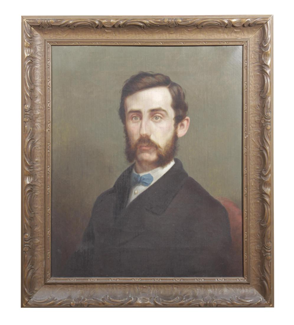 19th American School, Beardsley, Portrait of a Man (1 of 7)