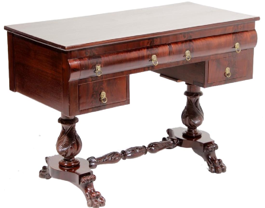 American Classical Style Library Table (1 of 7)