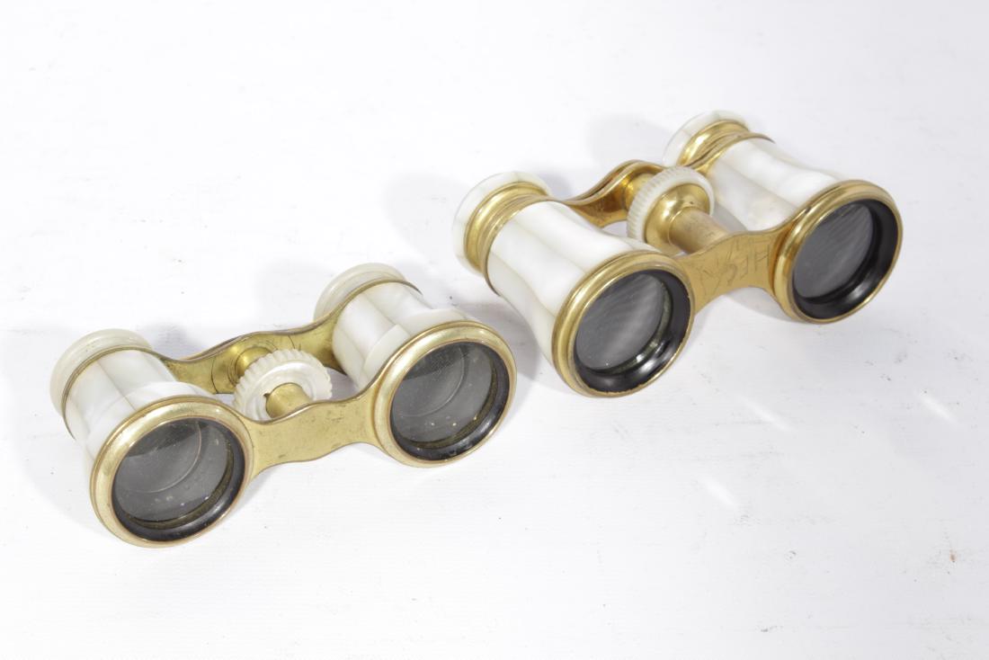 Lot of Two (2) Pairs 19th c. French Opera Glasses (1 of 4)