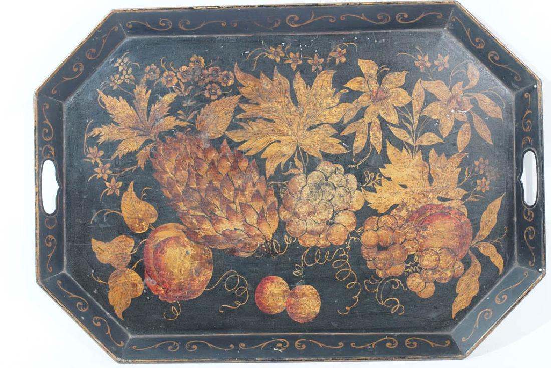 Vintage Tole Ware Tray (1 of 7)