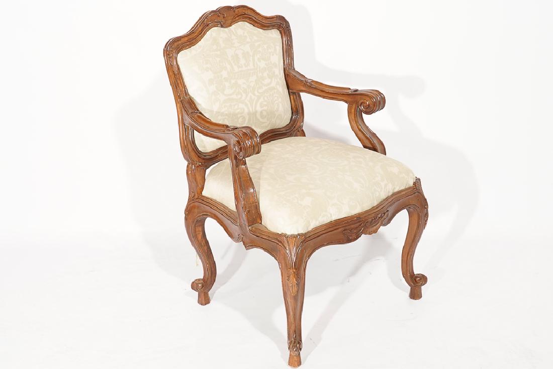 Italian Rococo Style Armchair (1 of 7)