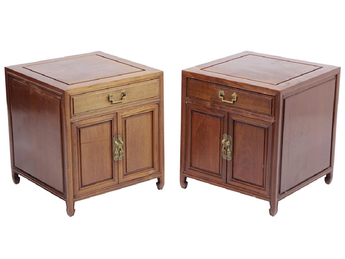 Pair of Asian Style Nightstands (1 of 9)