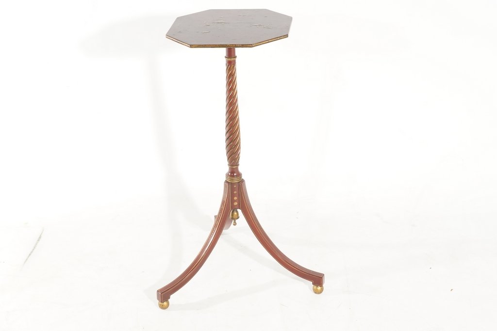 Chinoiserie Decorated Tilt Top Fern Stand (1 of 7)