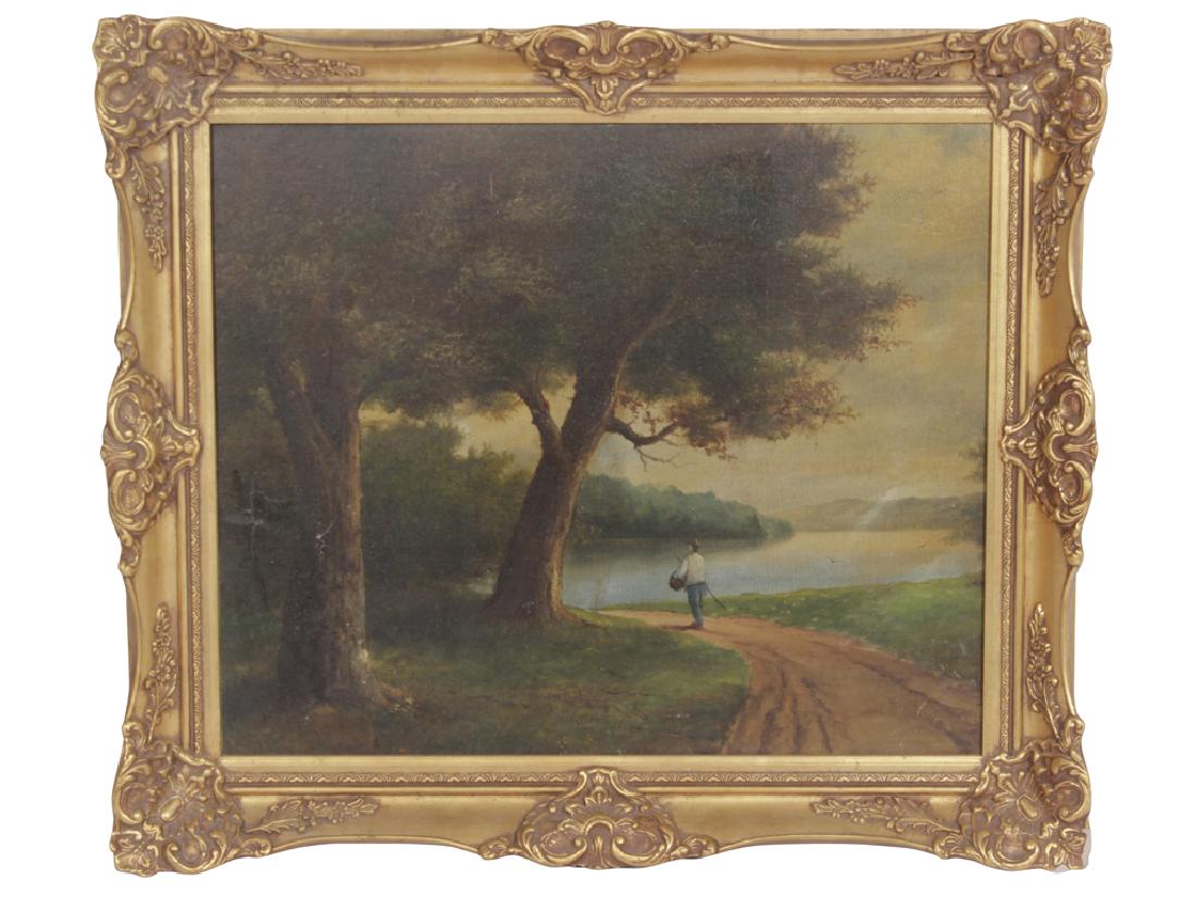 20th C School Oil On Canvas (1 of 6)