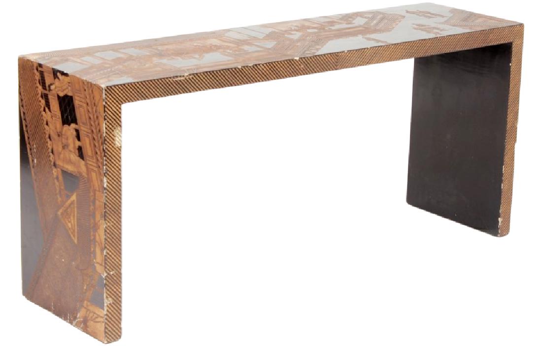 Coromandel Style Console Table (1 of 7)