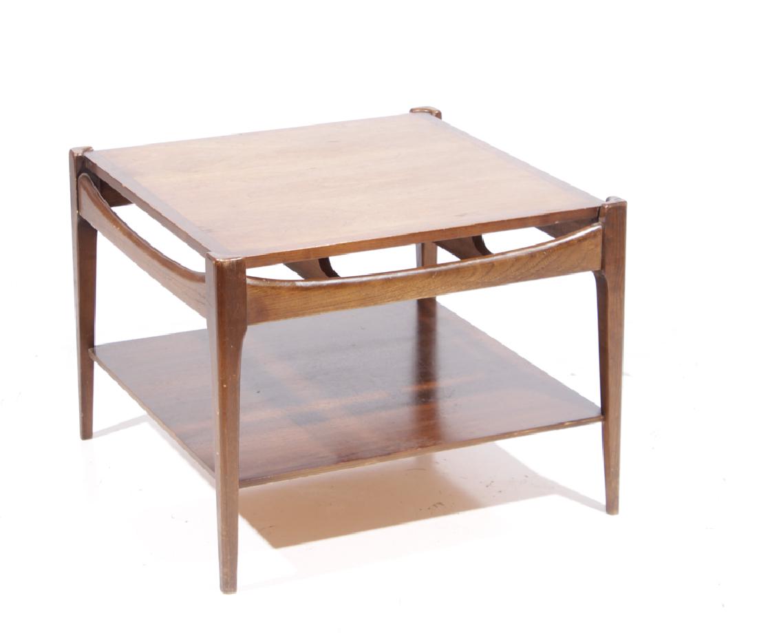 Mid Century Style Mahogany Side Table (1 of 5)