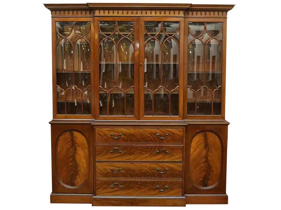 GEORGE III  Style Breakfront (1 of 10)