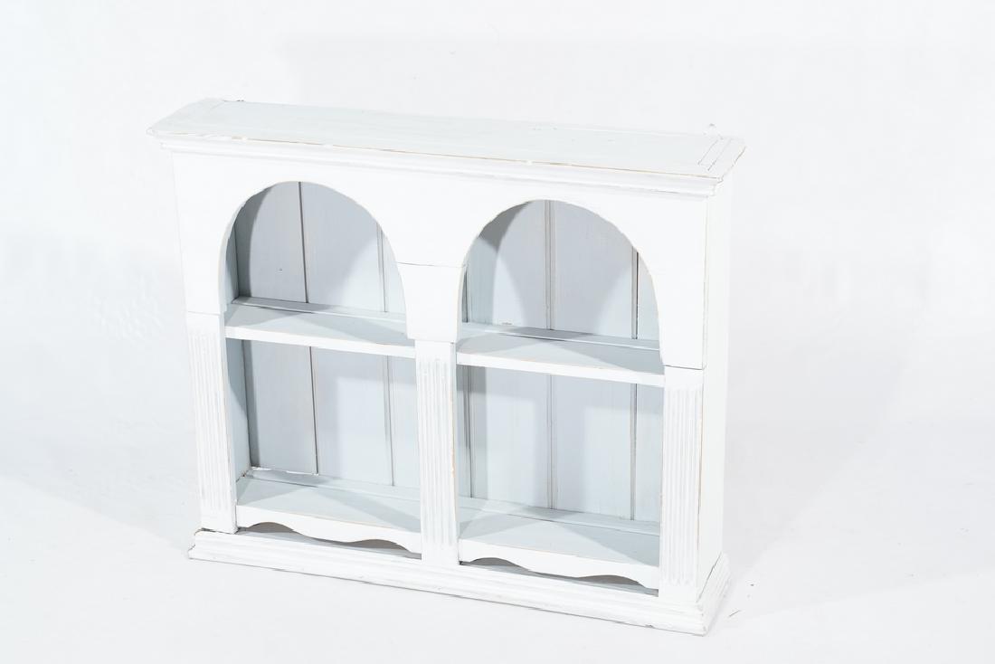 Painted English Wall Cabinet (1 of 6)