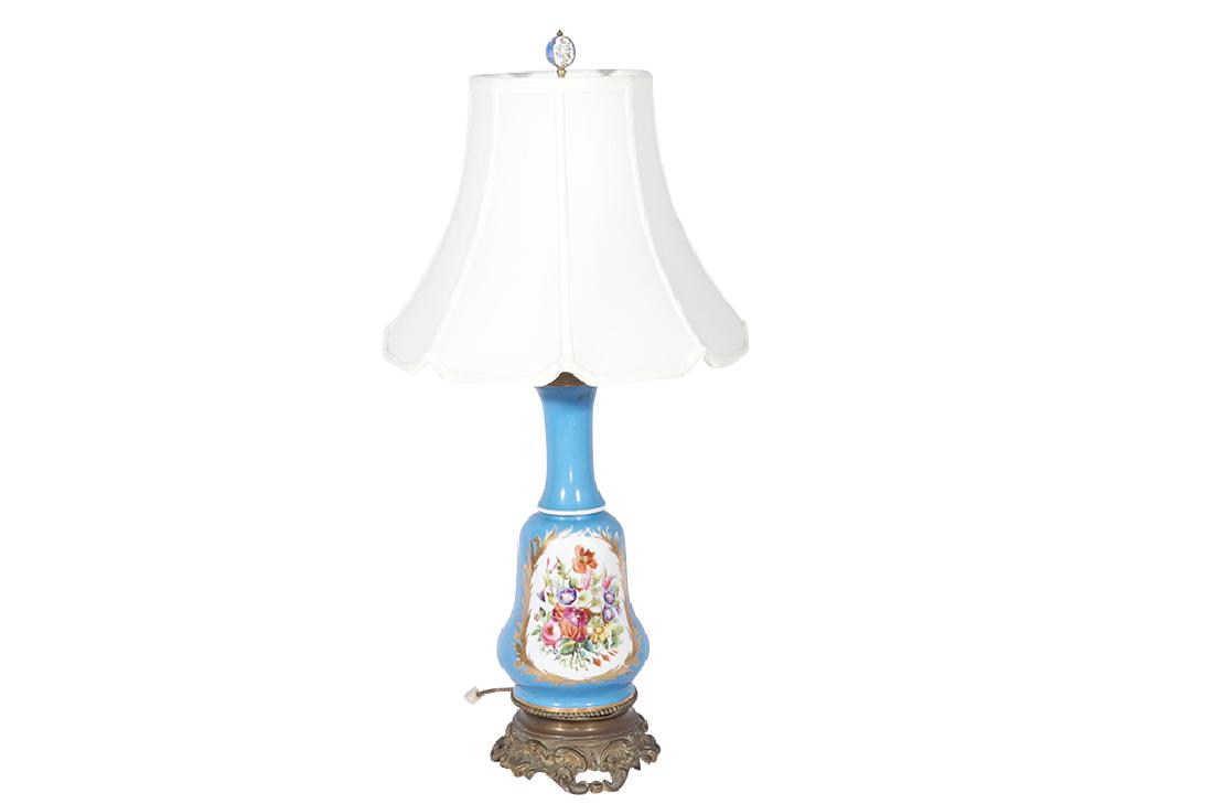 Napoleon III Sevres Style Lamp (1 of 11)
