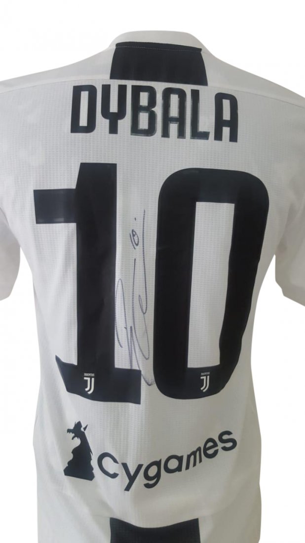 dybala signed jersey