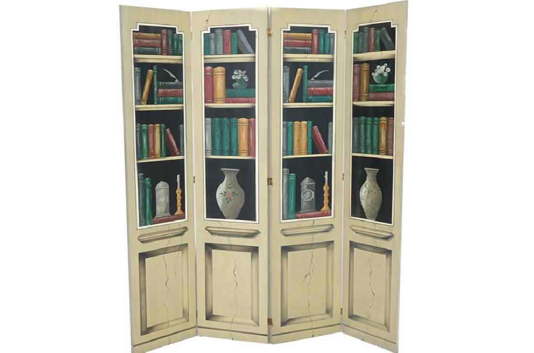 "Trompe l'oeil" Four (4) Panel Screen (1 of 13)