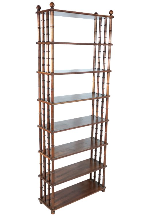 Regency Style Bamboo Etagere (1 of 7)