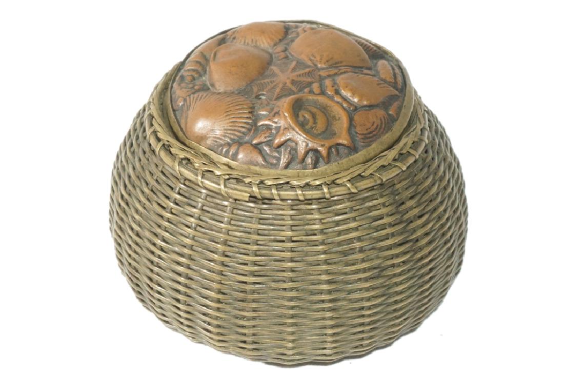 Antique Brass Inkwell (1 of 11)