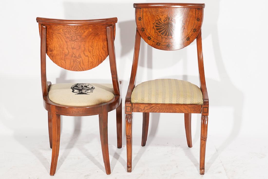 Pair Empire Style Side Chairs (1 of 12)