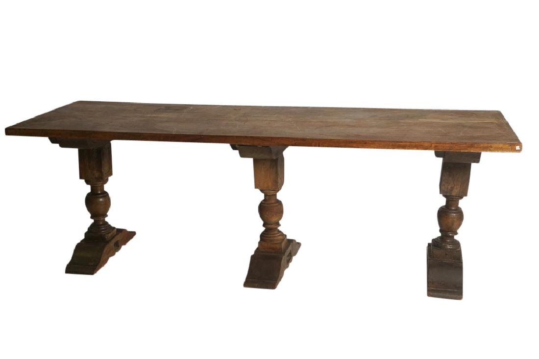 Continental Trestle Base Refectory Table (1 of 9)