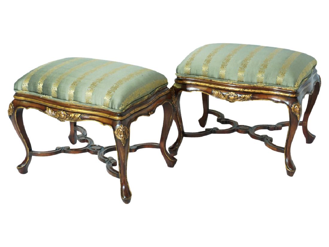 Pair Italian Style Stools (1 of 10)