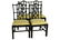 Set Four Chinese Chippendale Style Dining Chairs
