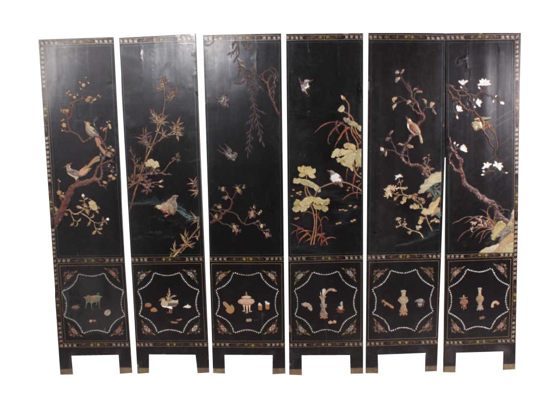 Six (6)  Panel  Chinese Screen (1 of 16)