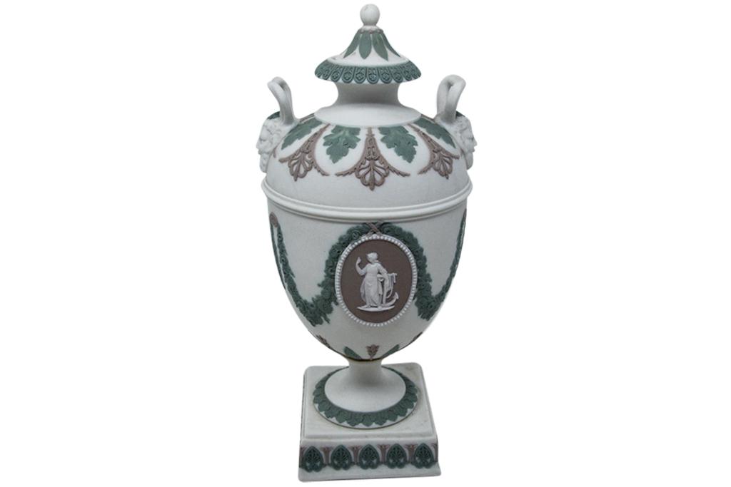Antique Tri-Color Wedgwood Urn (1 of 6)