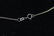14 K White Gold and Diamond Necklace - 4