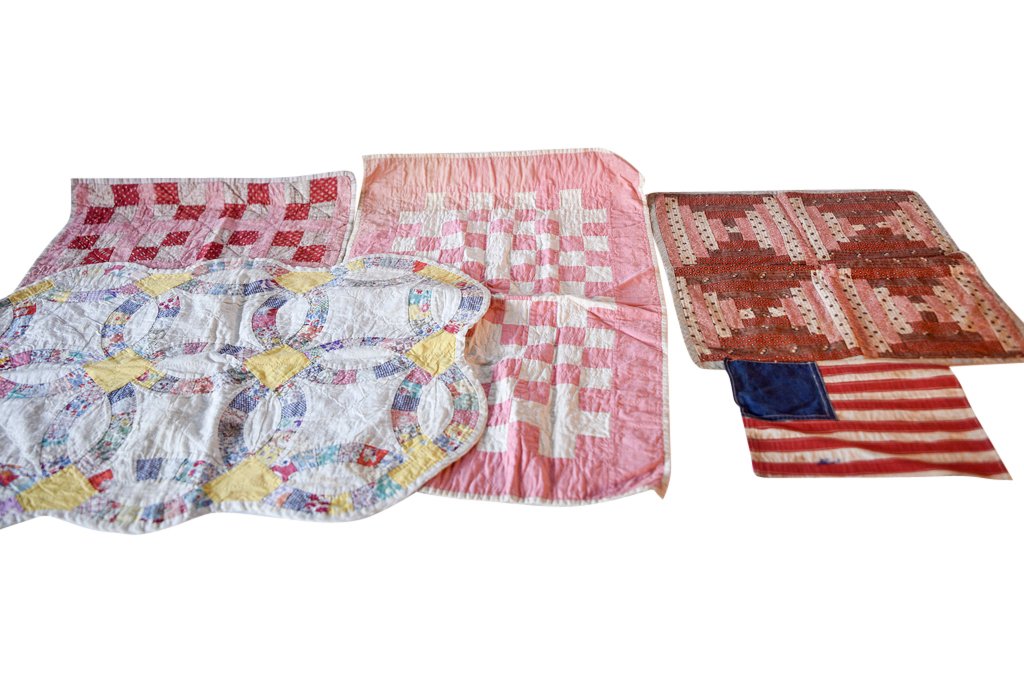 Collection of Five Doll Quilts (1 of 10)