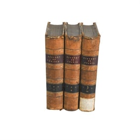 BHA803 19th Century Three (3) Book Set 'History of France'