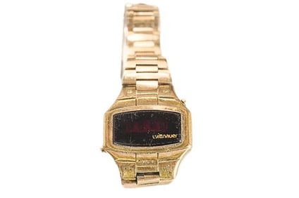 BHA679 Vintage Longines Wittnauer Polara Men's Watch with Original Box