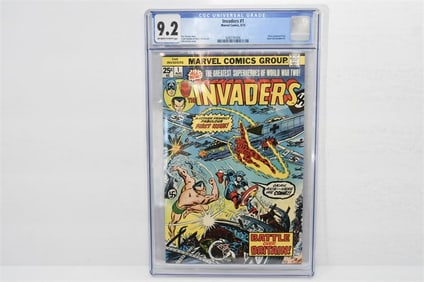 BHA744 Marvel Invaders #1 Comic Book