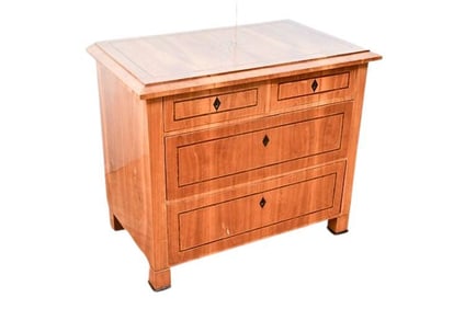 BHA644 Biedermeier Style Four Drawer Chest