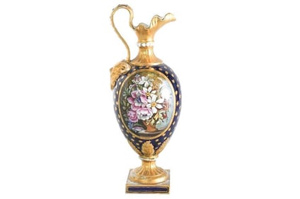 BHA754 Antique Porcelain Ewer