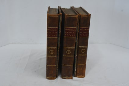 GXG223 THREE (3) Volumes Woodville's  Medical Botany
