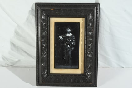 GXG237 Antique Enamel Metal Limoges Plaque