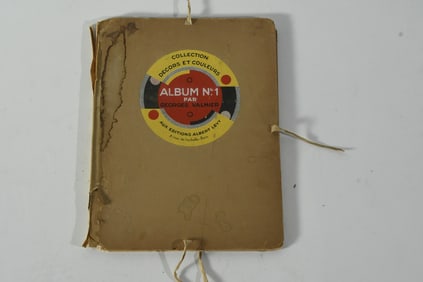 GXG238  Georges VALMIER (1885-1937) Album n°1. Collection