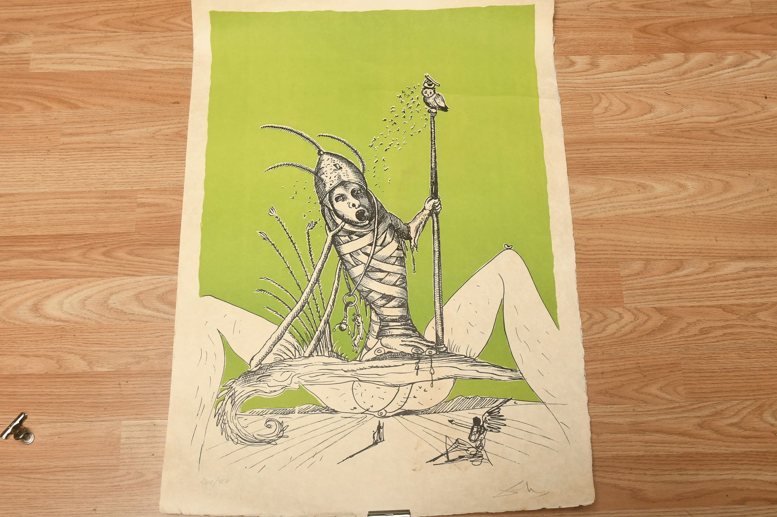 GXG298 Salvador Dali Color Les Songes Drolatiques de Pantagruel - Convalescence, 1973 (1 of 11)